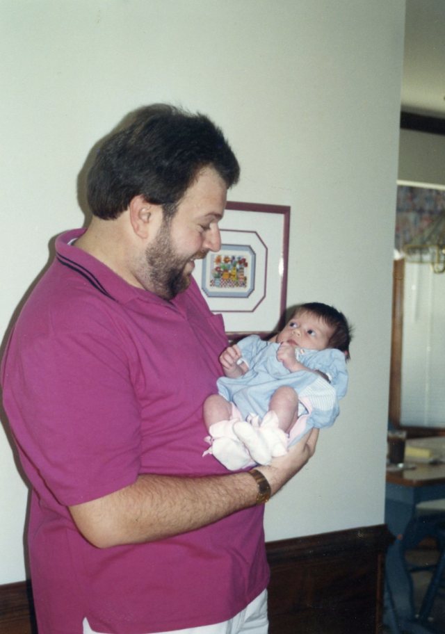 Dad & Sam, 1992