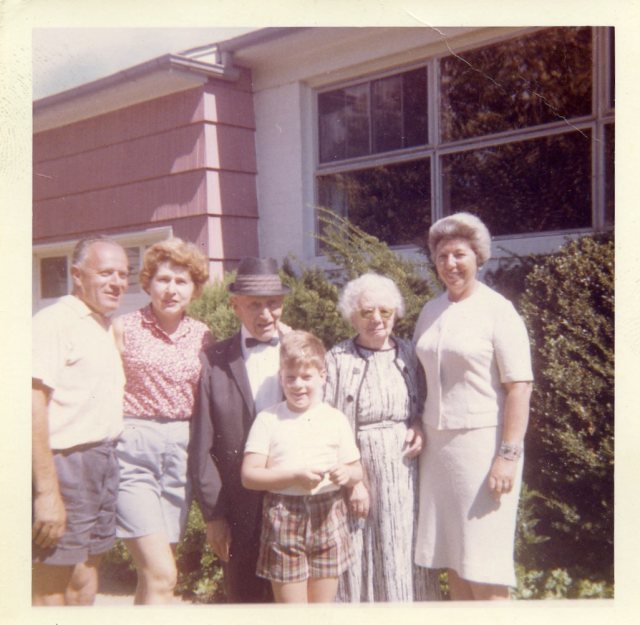 Bella, Fritzi, Estelle, Max and Jon  - Oct 1965