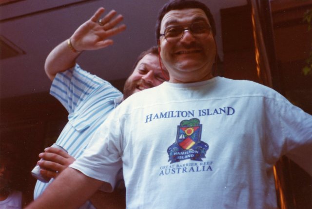 Daddy and Uncle Bob | July 1989