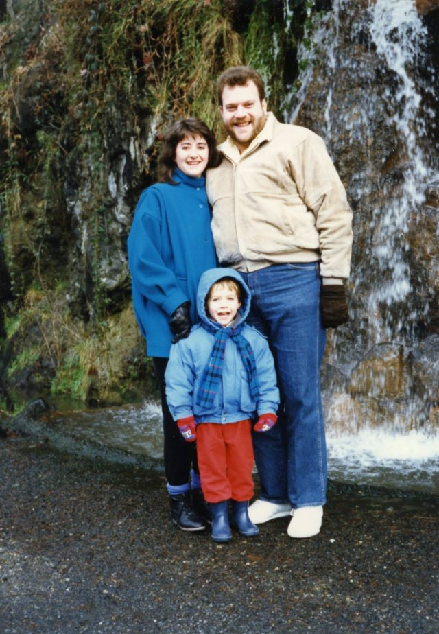 Danny (age 4) at the Waterfalls Park | 1989