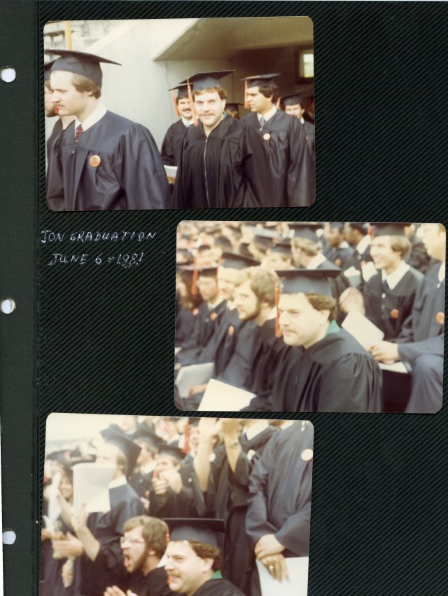 Jon Graduation June 6 1981