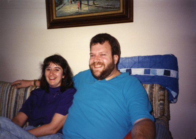 Jon and Lisa in the early days