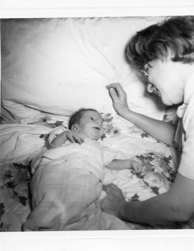 Grandma Estelle and Jon | Feb. 1959