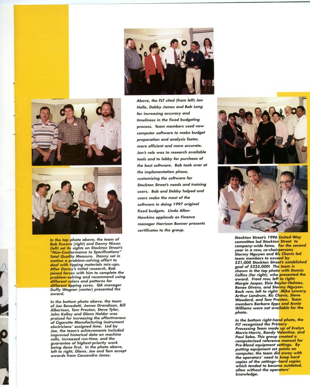 Philip Morris The Report 1996